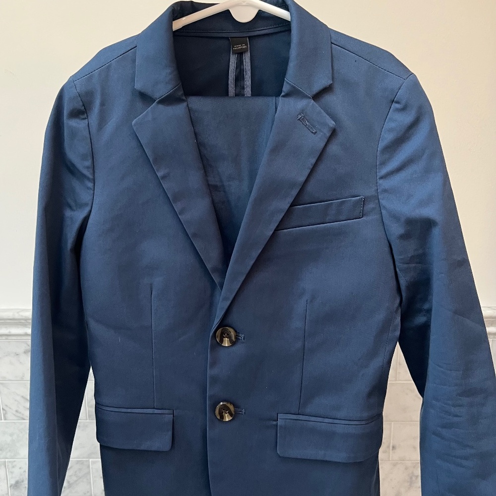 Boys J Crew/Crew Cuts Blue Suit